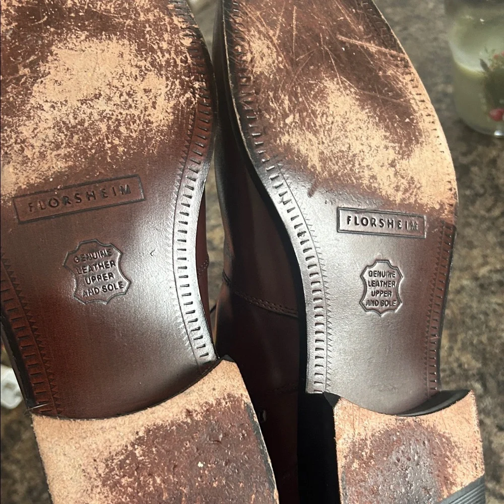 Florsheim Chestnut Leather Boots